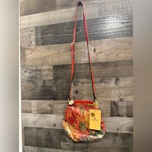 NWT Patricia Nash | Veneto Tropical Dreams Crossbody Satchel Purse